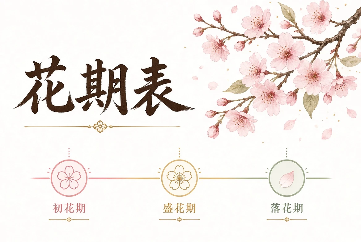 花期表整理状态